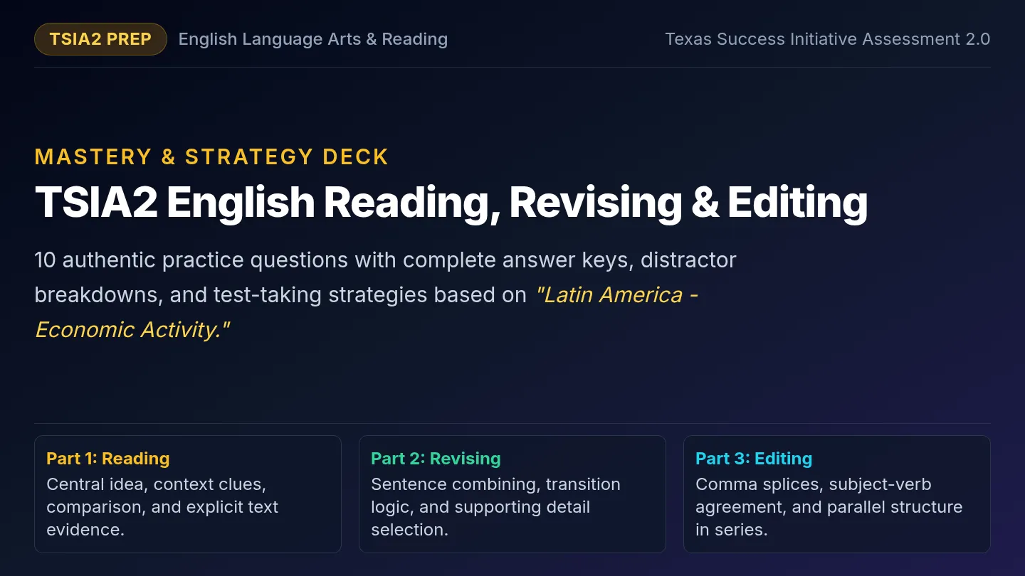 TSIA2 English Practice Slides