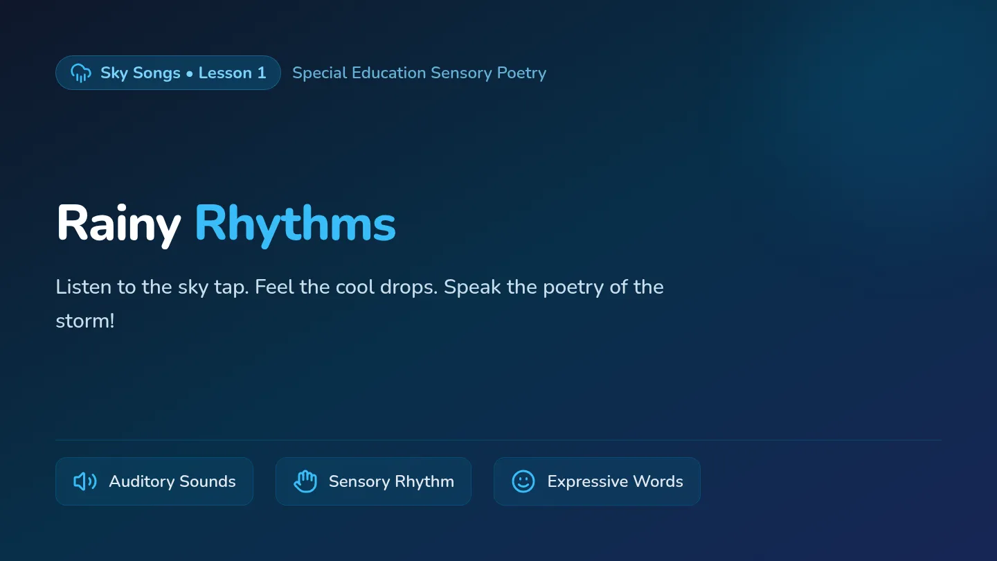 Rain Rhythm Slides