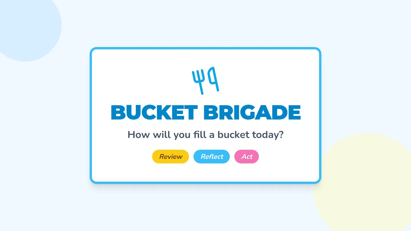Bucket Brigade Slides