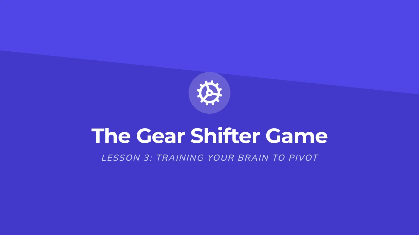 Gear Shifter Game Slides