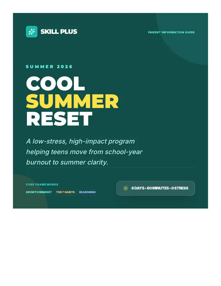 Skill Plus Program Brochure