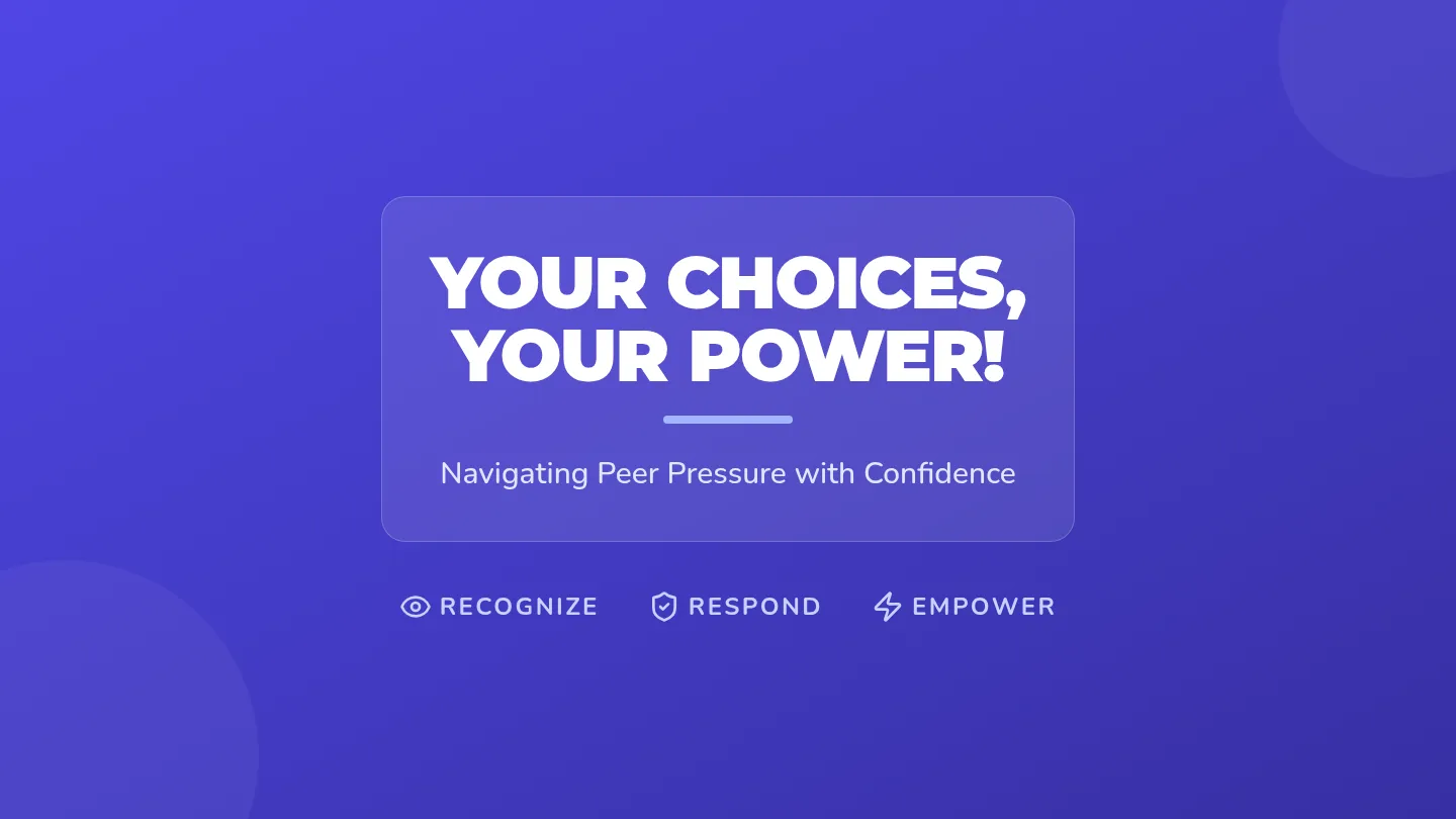 Your Choices Your Power Slides