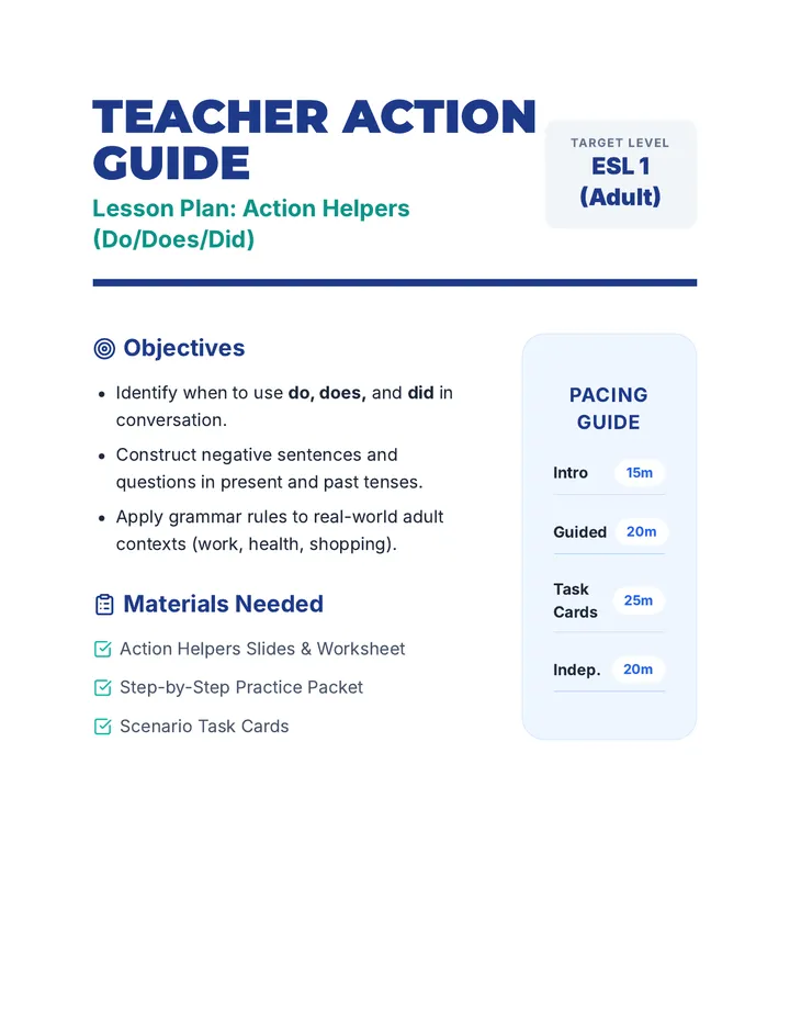 Teacher Strategy Guide