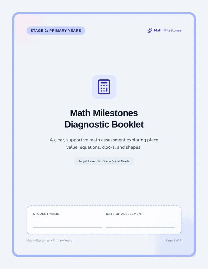 Stage Two Diagnostic Booklet