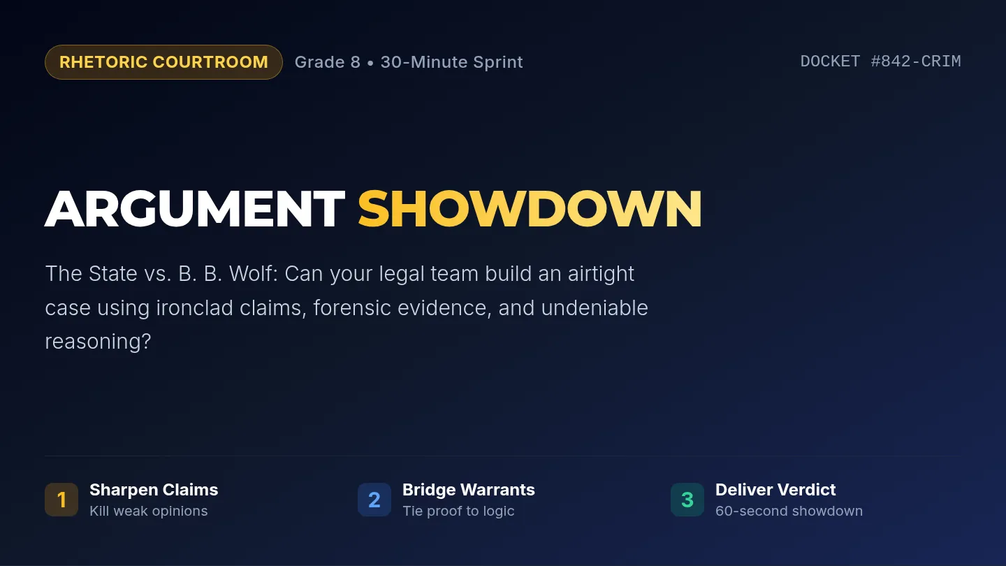 Argument Showdown Slides
