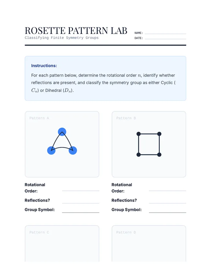 Rosette Pattern Lab