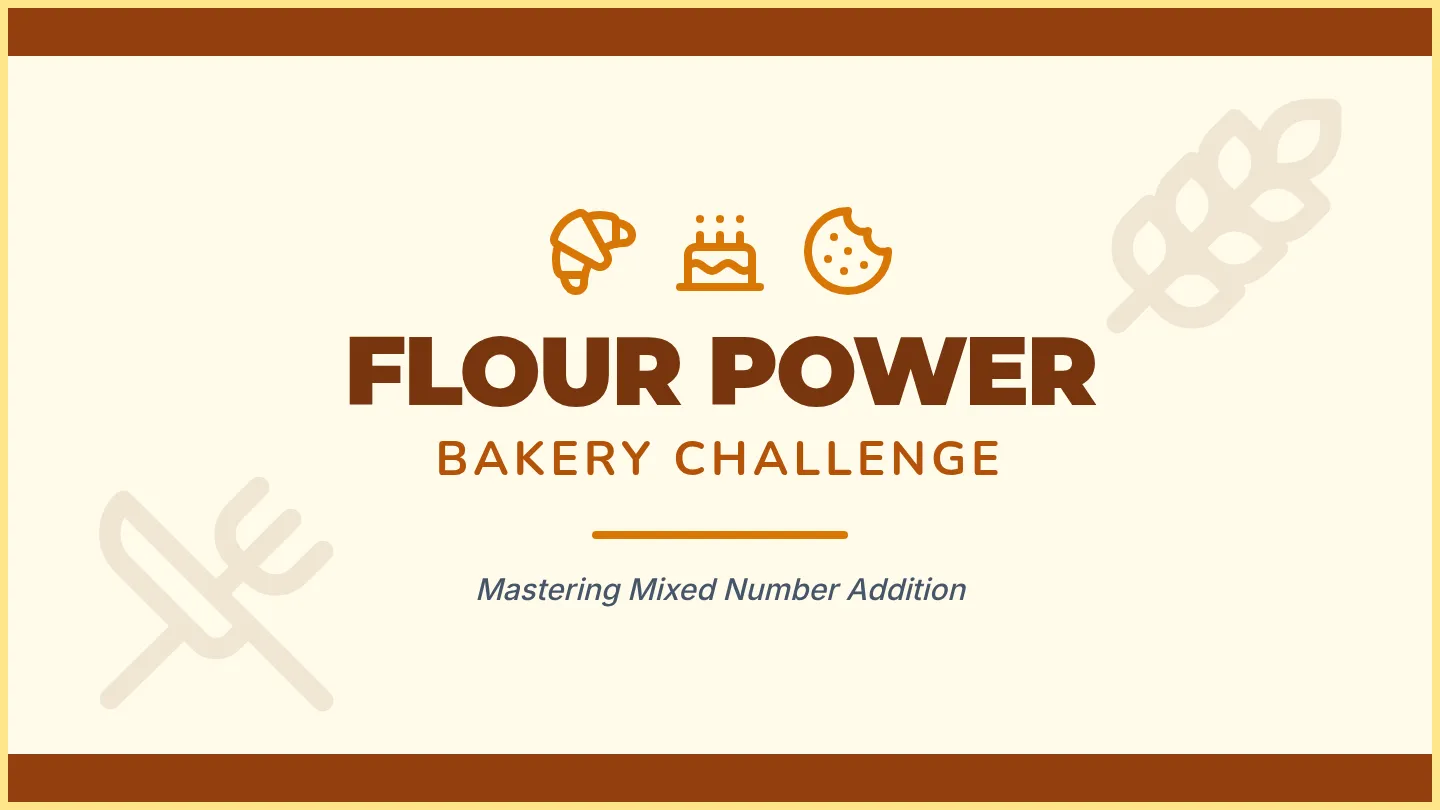 Bakery Math Slides