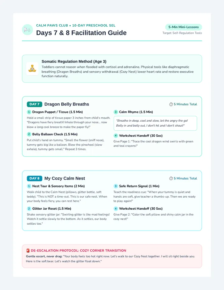 Calm Tools Teacher Guide
