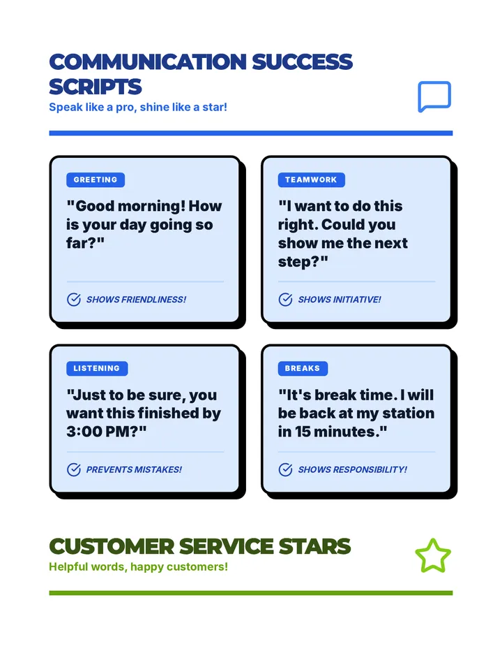 Success Scripts Cards
