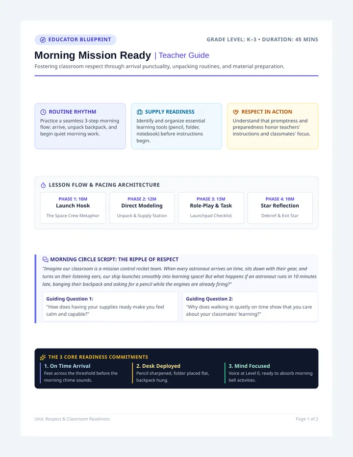 Mission Ready Teacher Guide