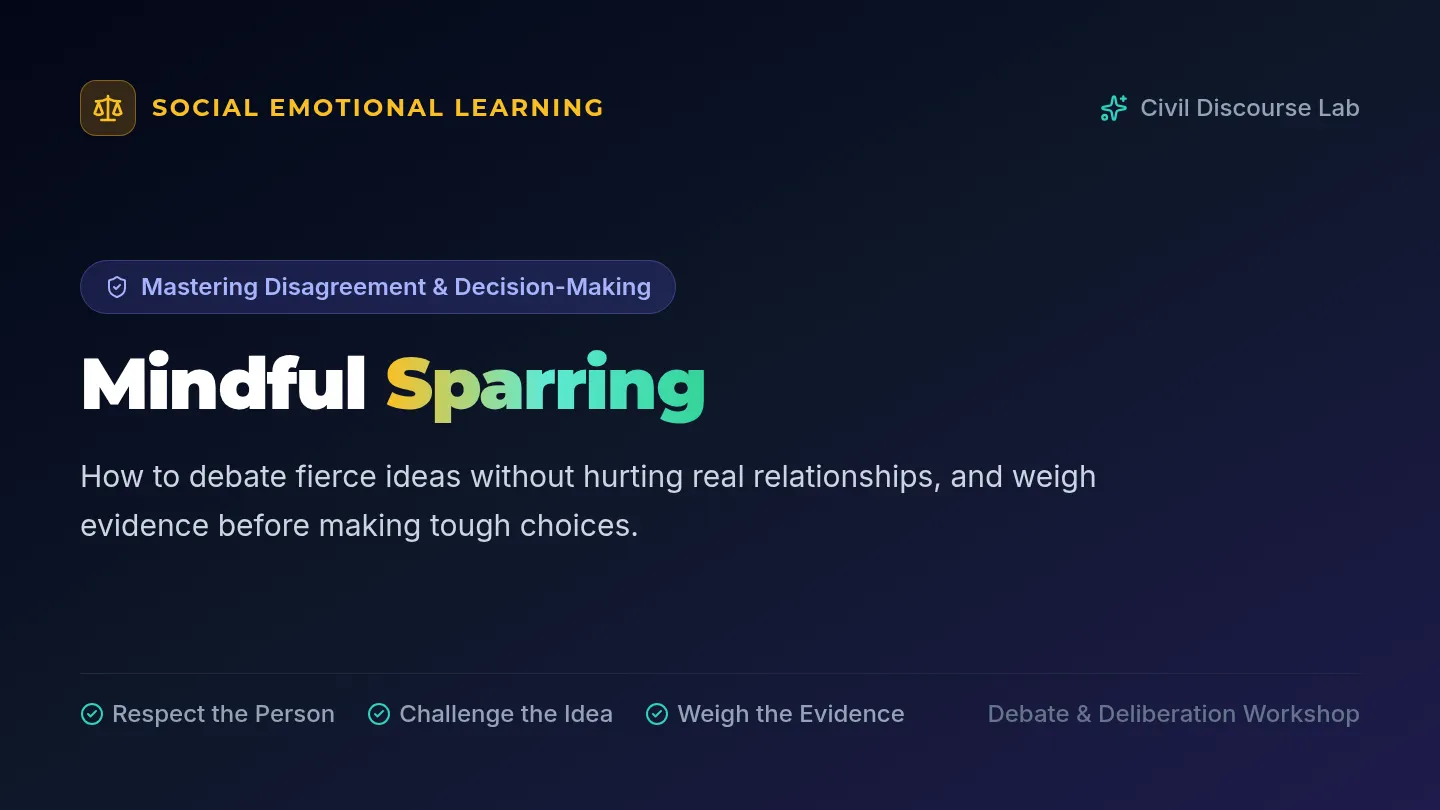 Mindful Sparring Slides