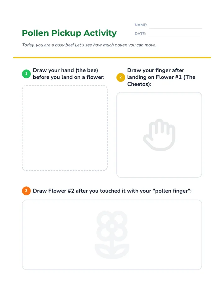 Pollen Pickup Activity