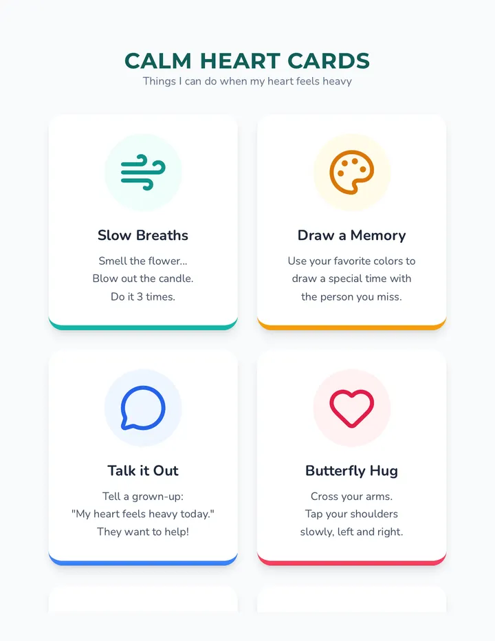 Calm Heart Cards