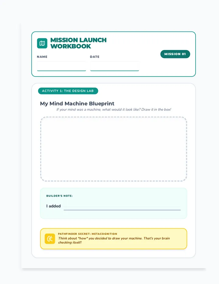 Mission Launch Explorer Workbook Junior