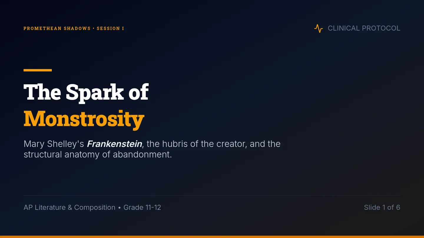 Spark of Monstrosity Slides