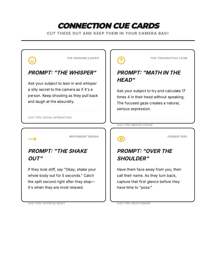Connection Cue Cards