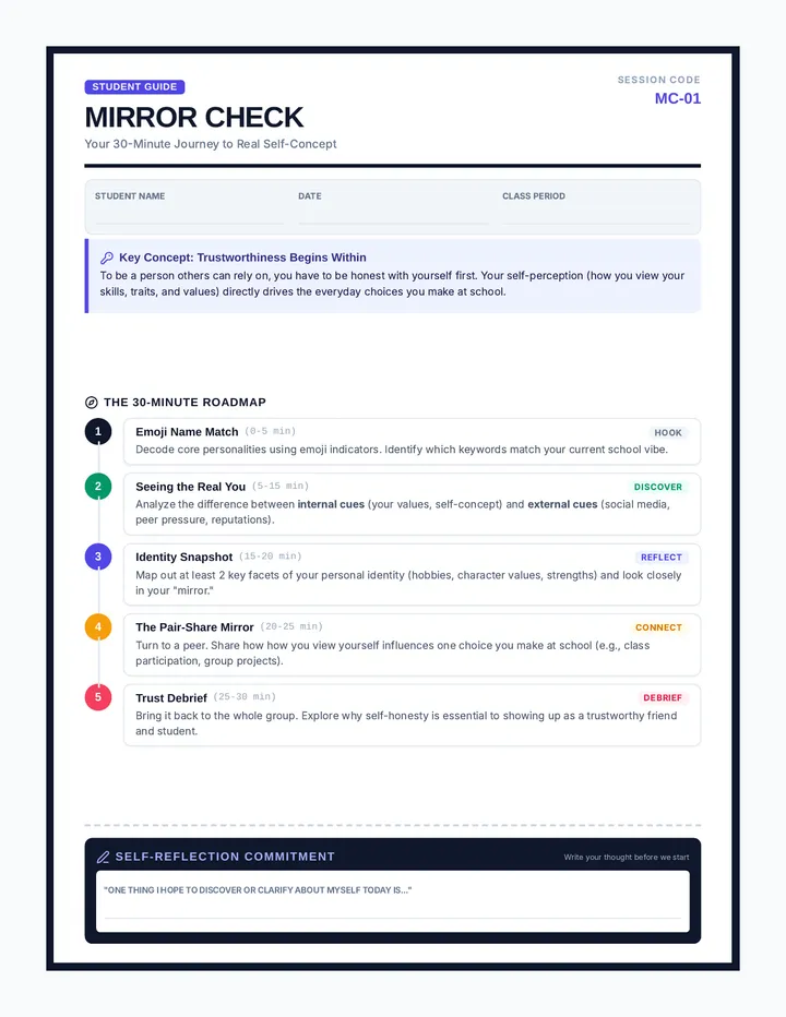 Mirror Check Roadmap