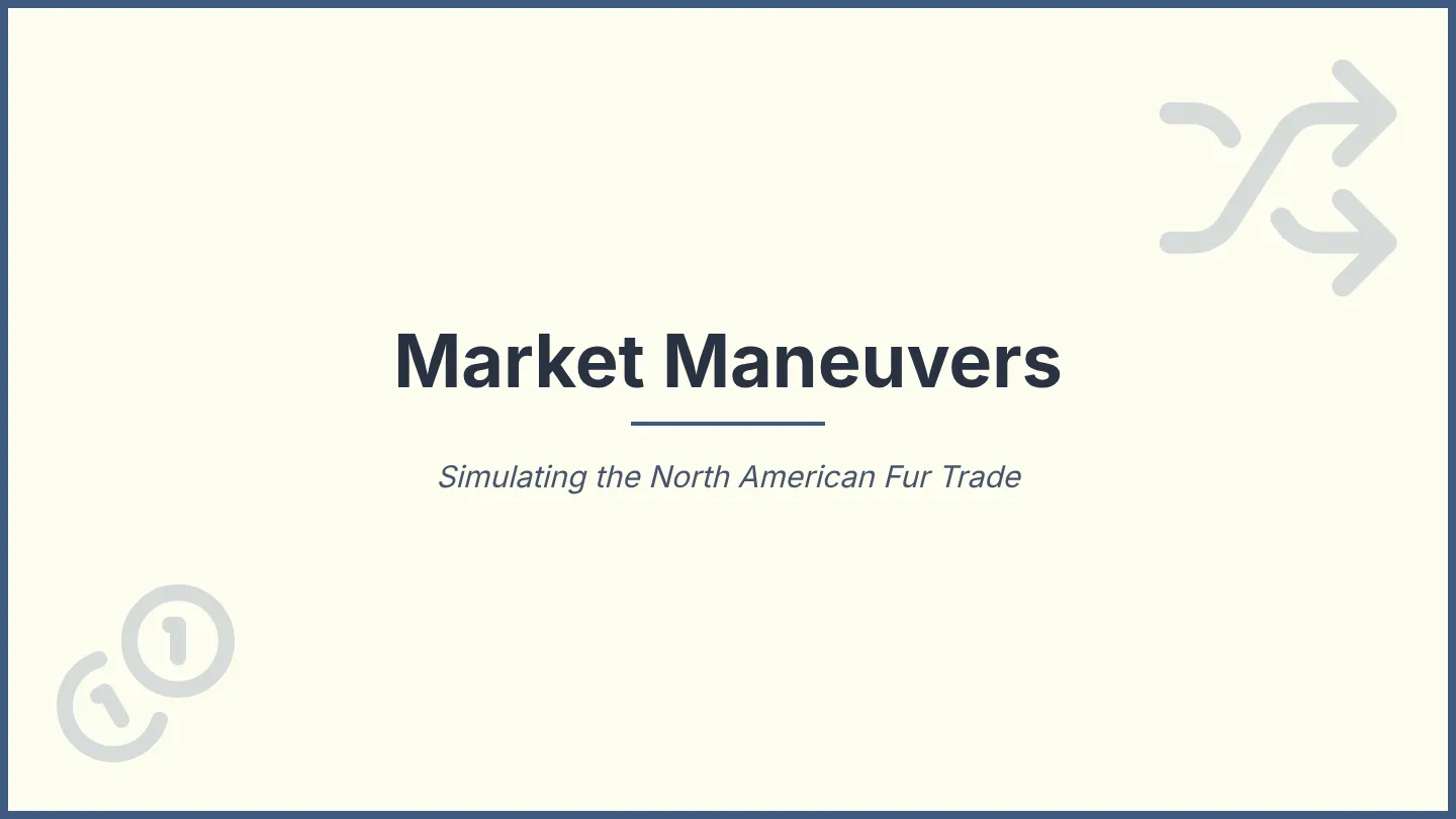 Market Maneuvers Slides