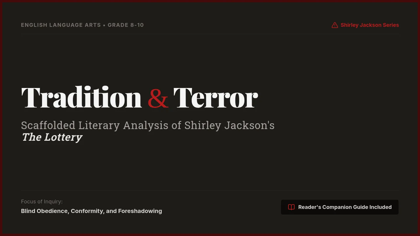 Tradition and Terror Slides