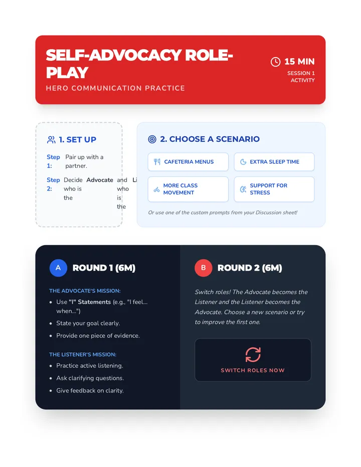 Self-Advocacy Role-Play Guide