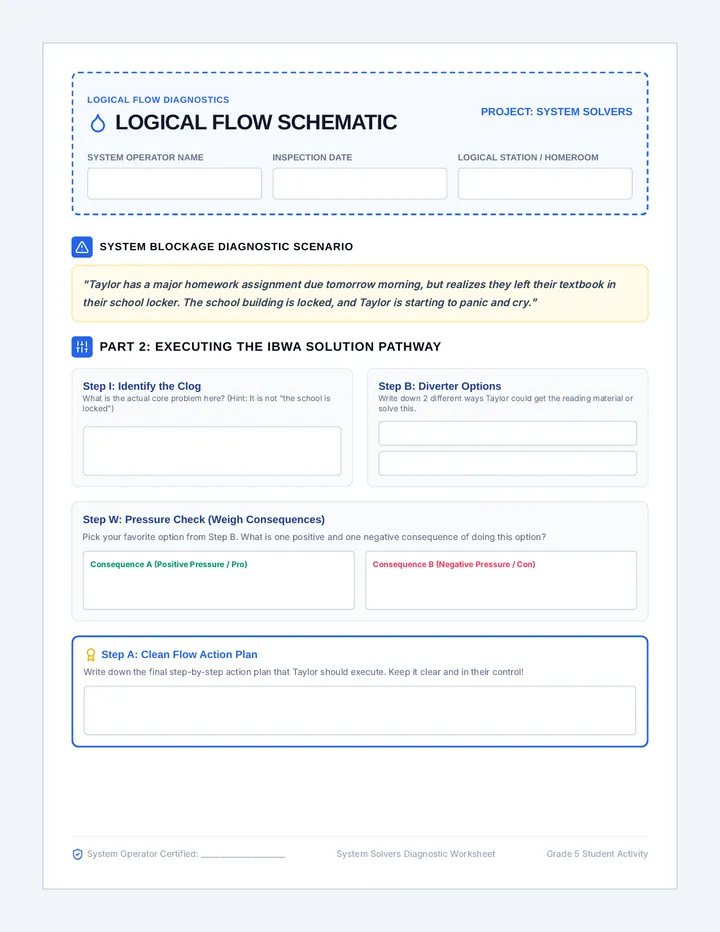 System Solvers Diagnostic Chart
