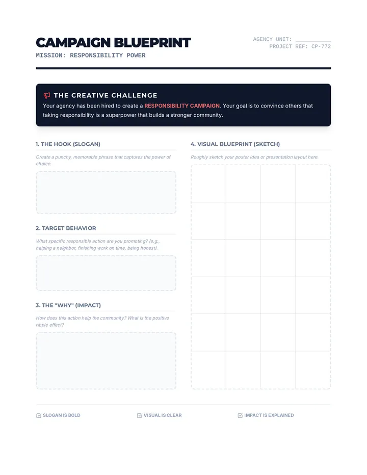 Campaign Blueprint Activity