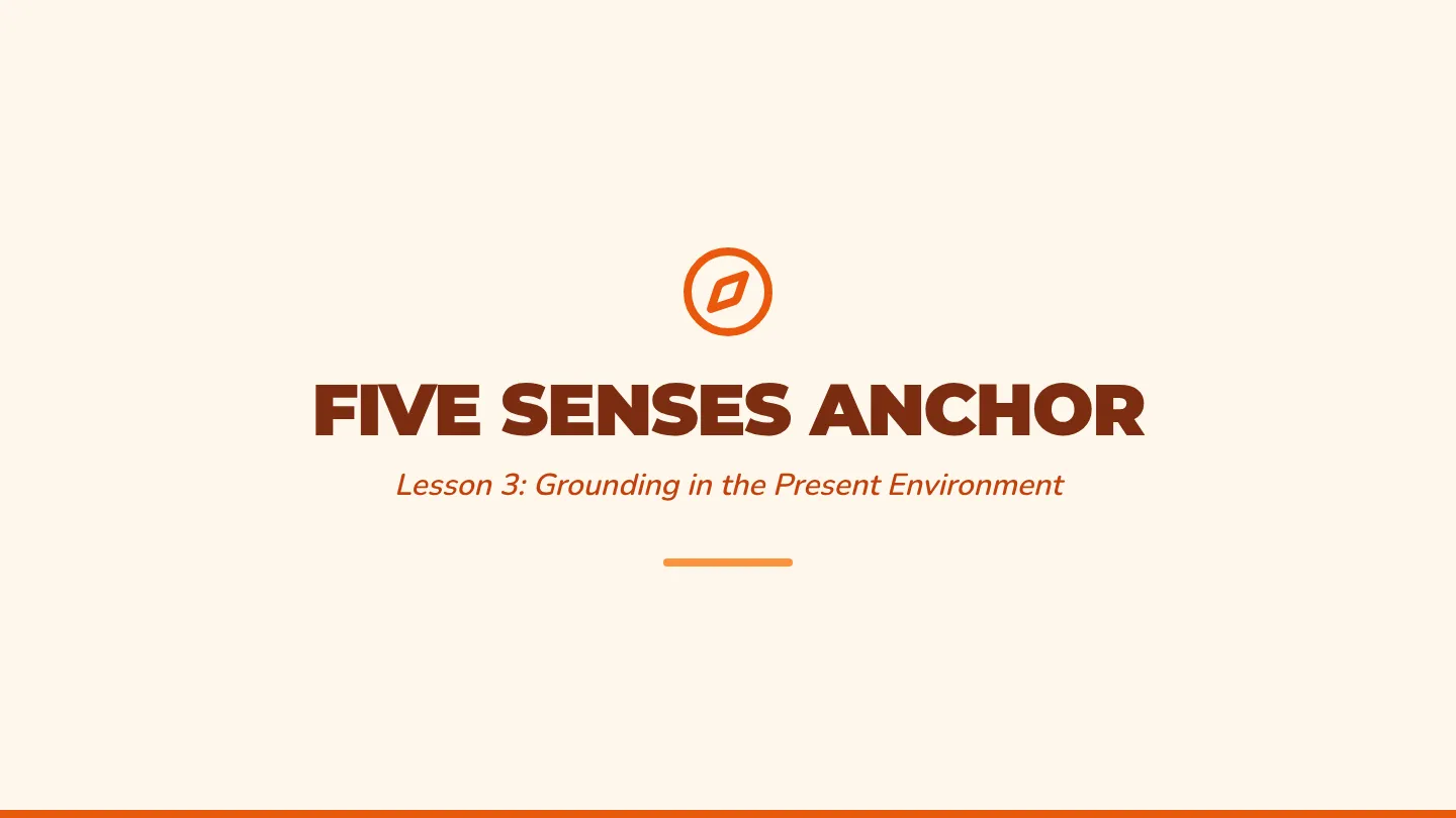 Five Senses Anchor Slides