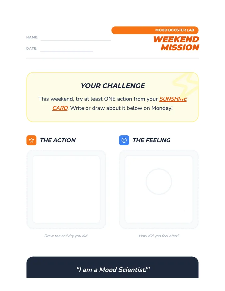 Weekend Mission Log