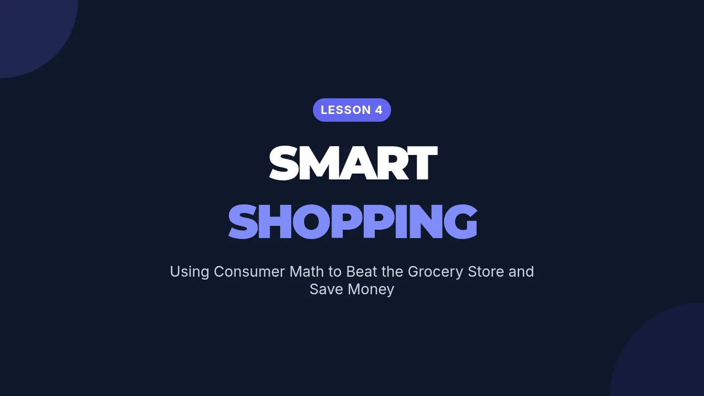 Smart Shopping Slides
