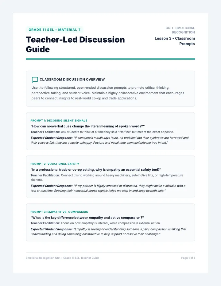 Understanding Others Discussion Guide