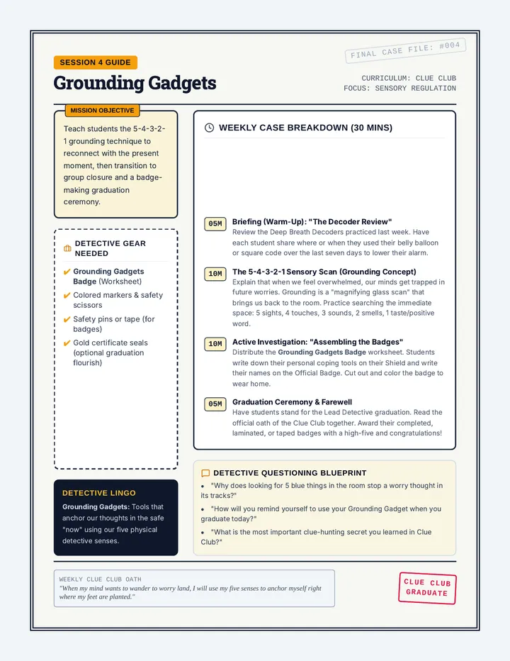 Grounding Gadgets Session Guide