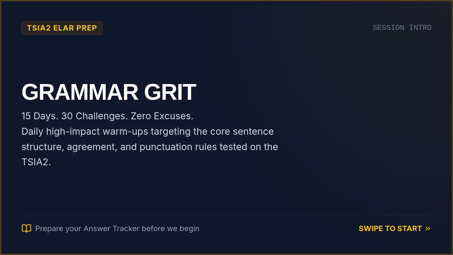 Grammar Grit Slides