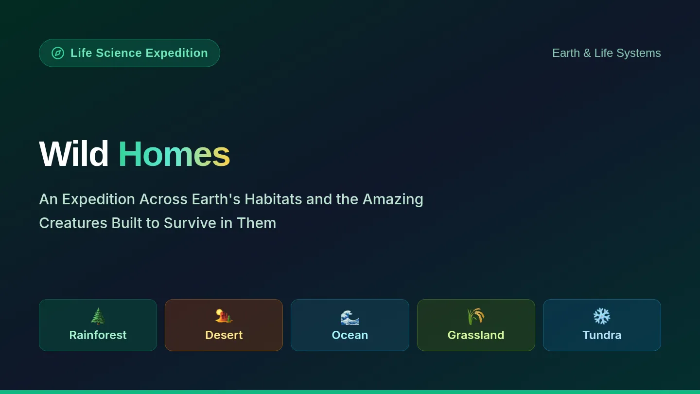Wild Homes Slides
