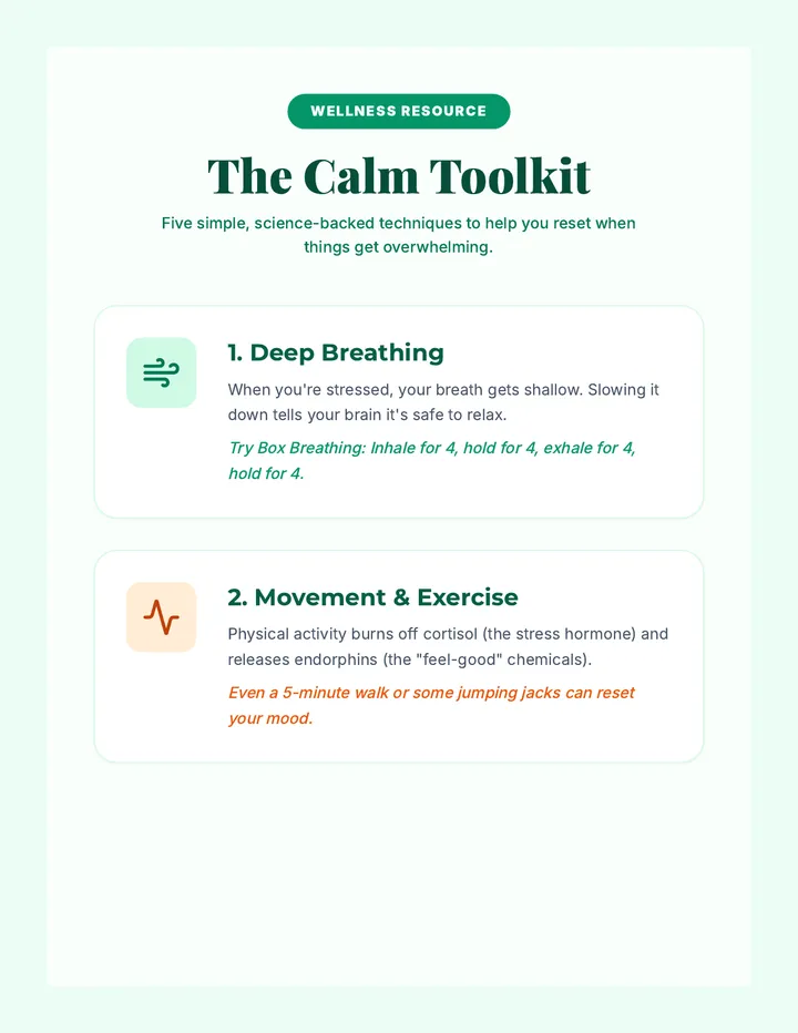 Calm Toolkit Handout