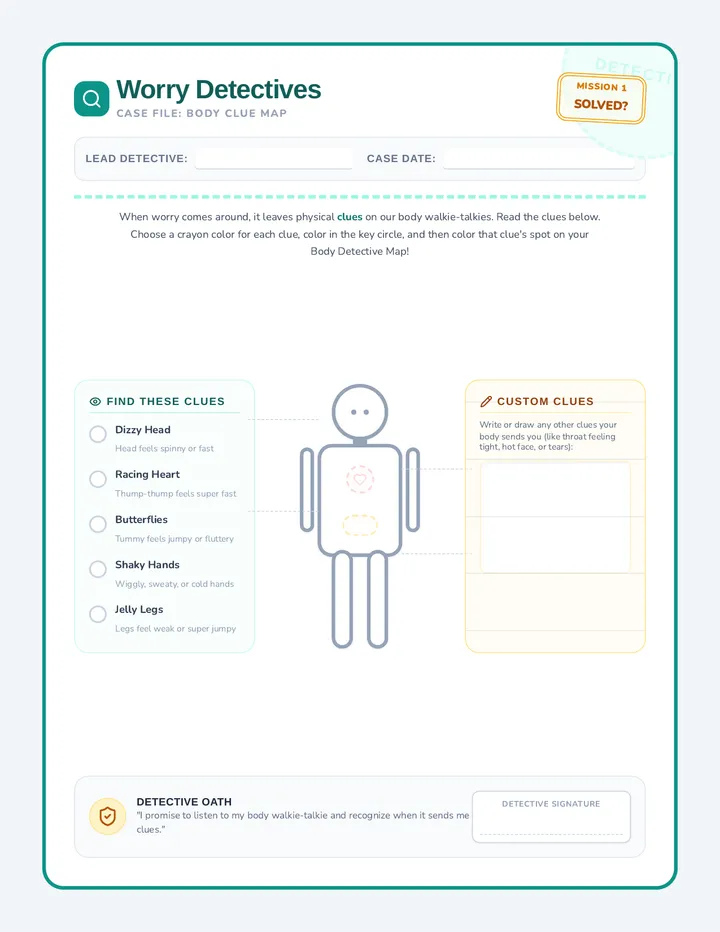 Body Detective Map