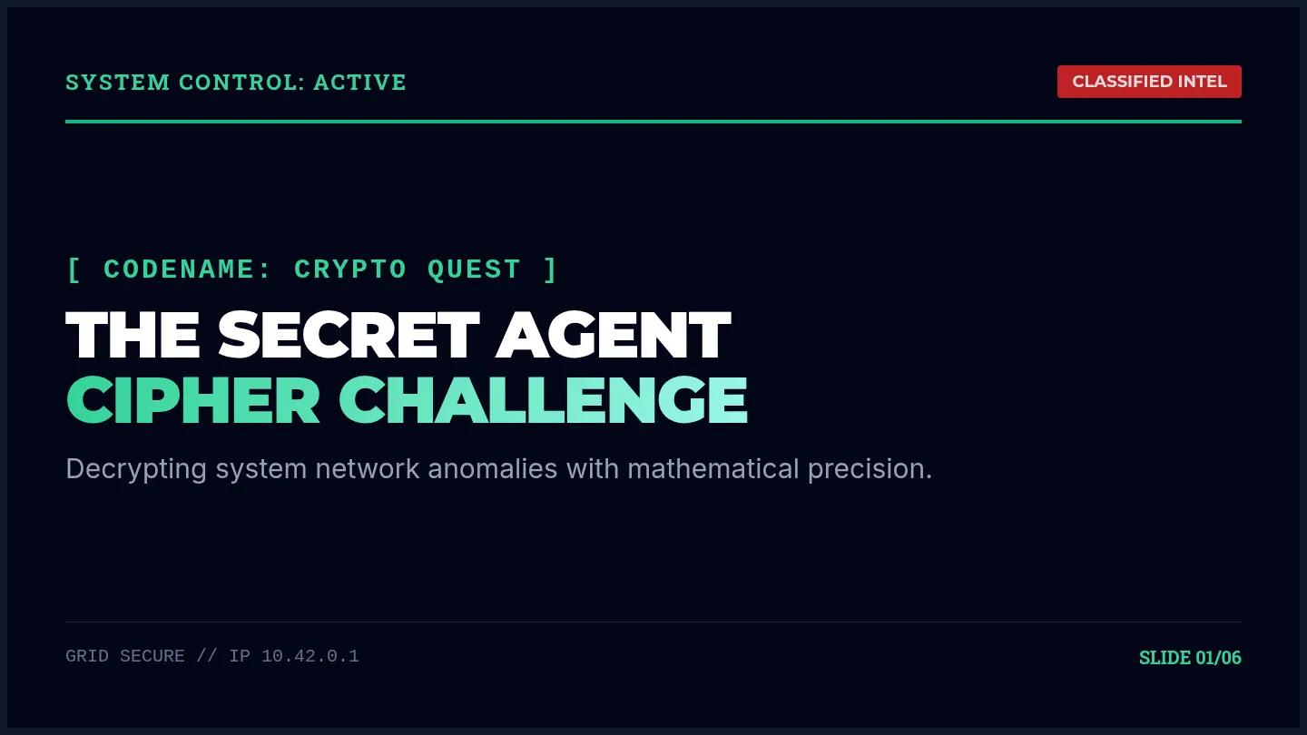 Cipher Briefing Slides