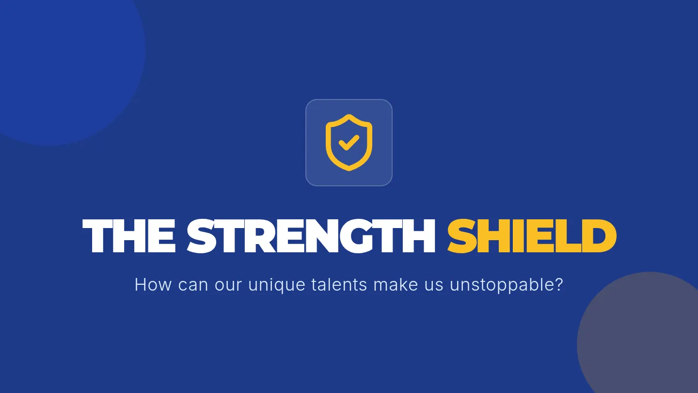 Strength Shield Strategy Slide Deck