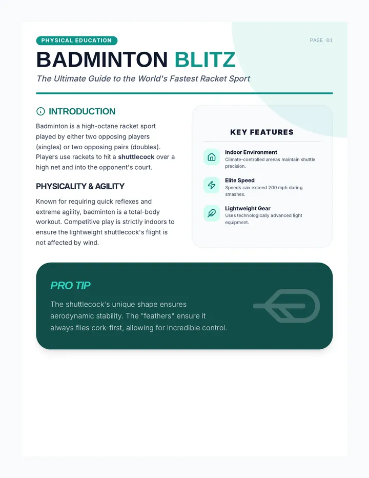 Badminton Blitz Packet Final