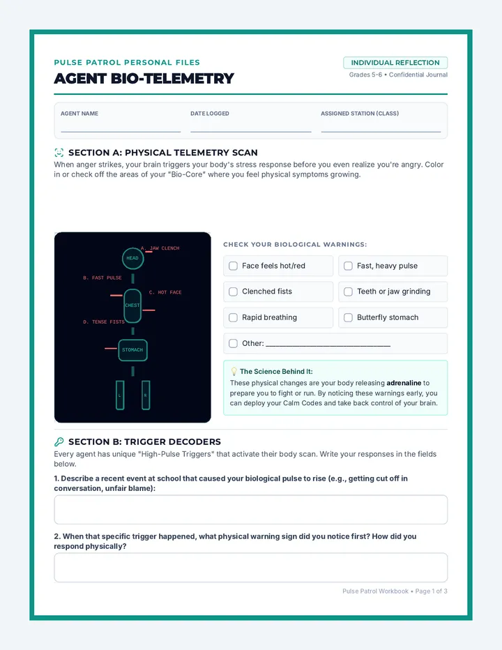 Pulse Patrol Coping Workbook