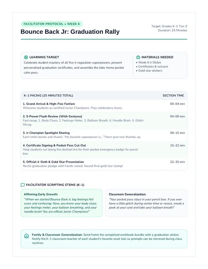 Champion Rally Facilitator Guide
