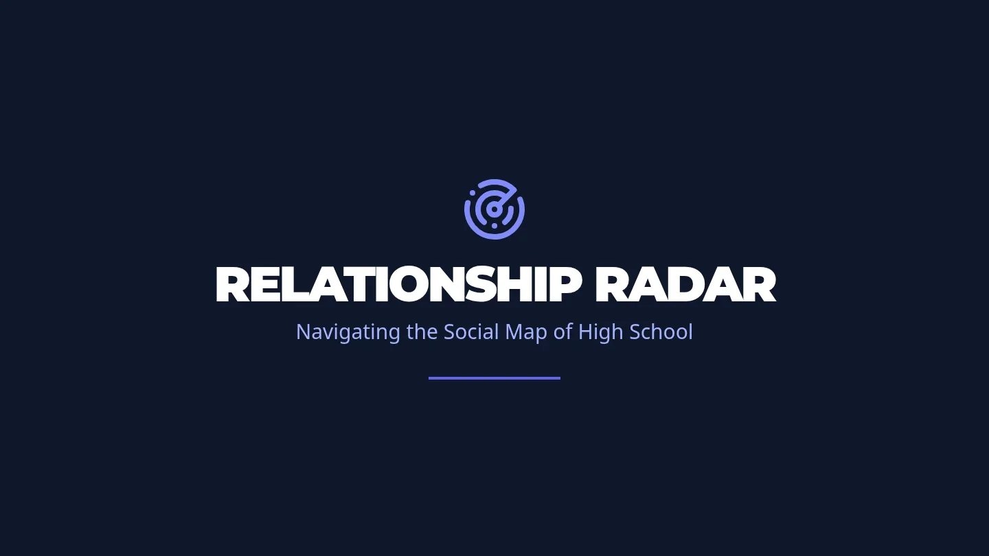 Relationship Radar Slides