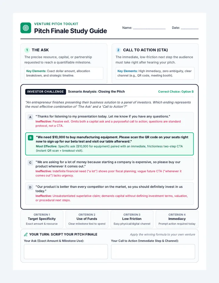 Pitch Finale Study Guide