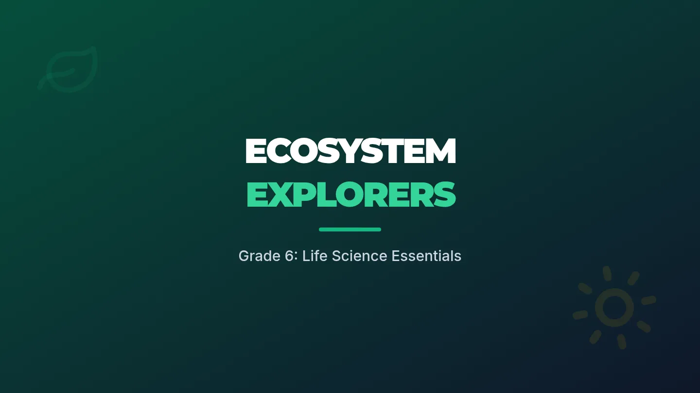 Ecosystem Essentials Slides