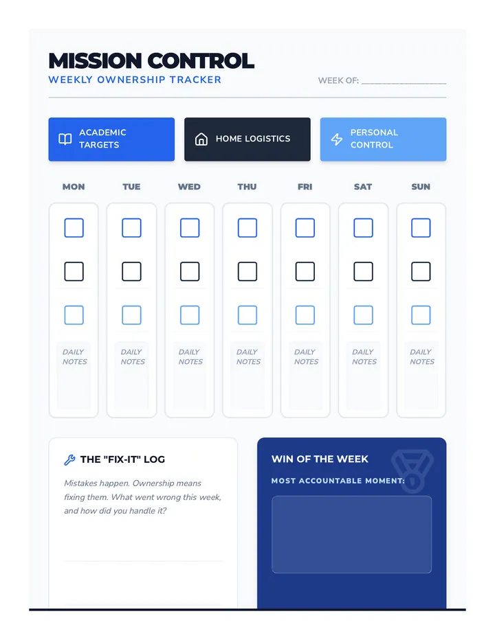 Ownership Mission Tracker