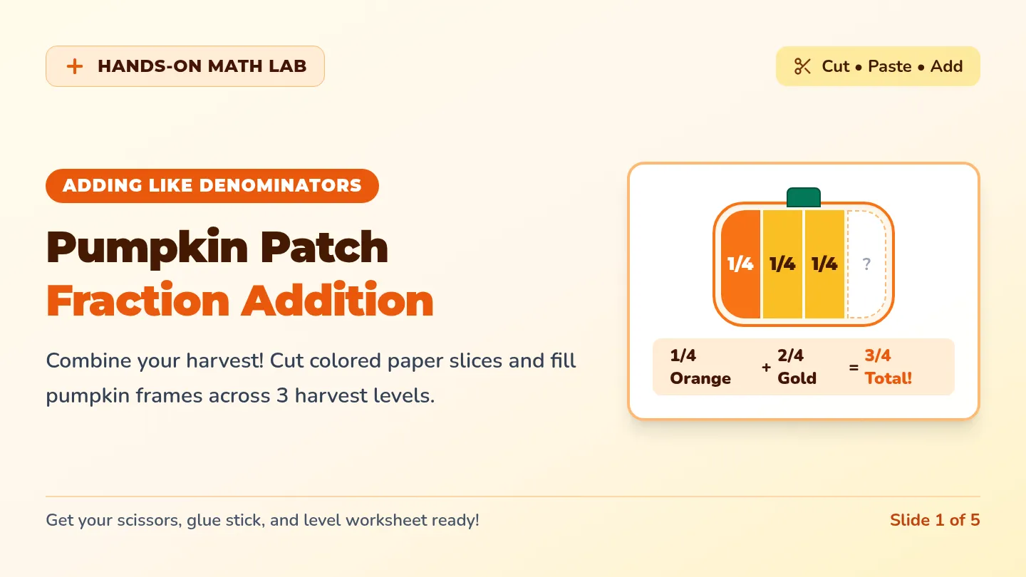 Pumpkin Addition Slide Deck
