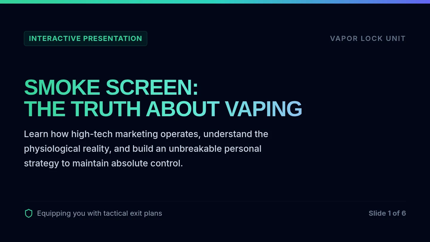 Smoke Screen Presentation Slides