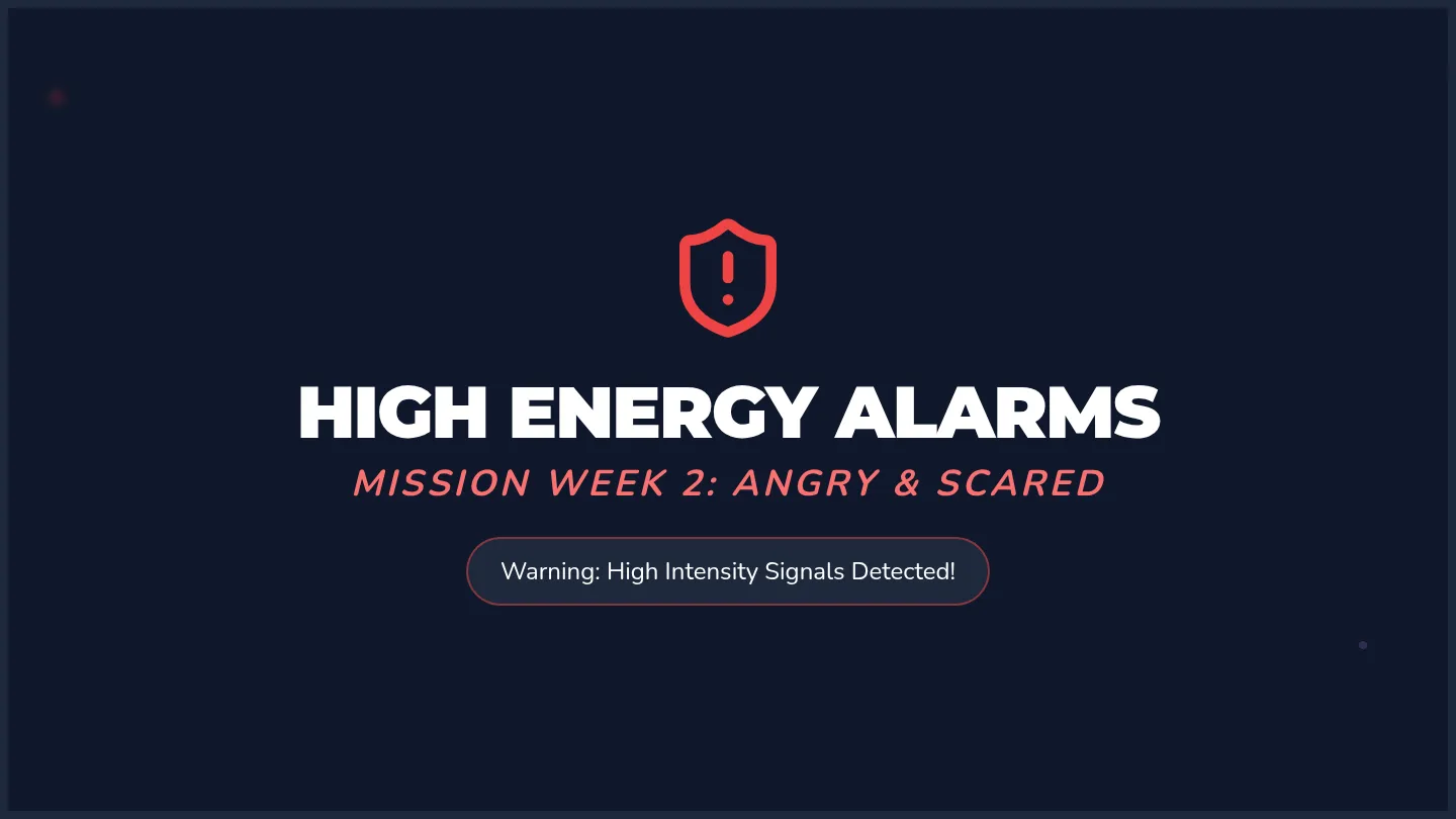 High Energy Alarms Slides