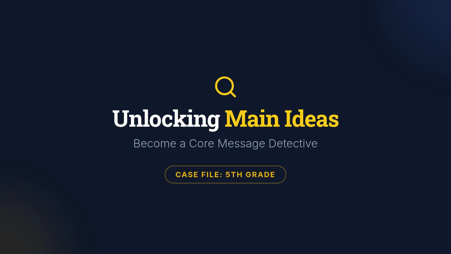 Core Message Spotlight Slides
