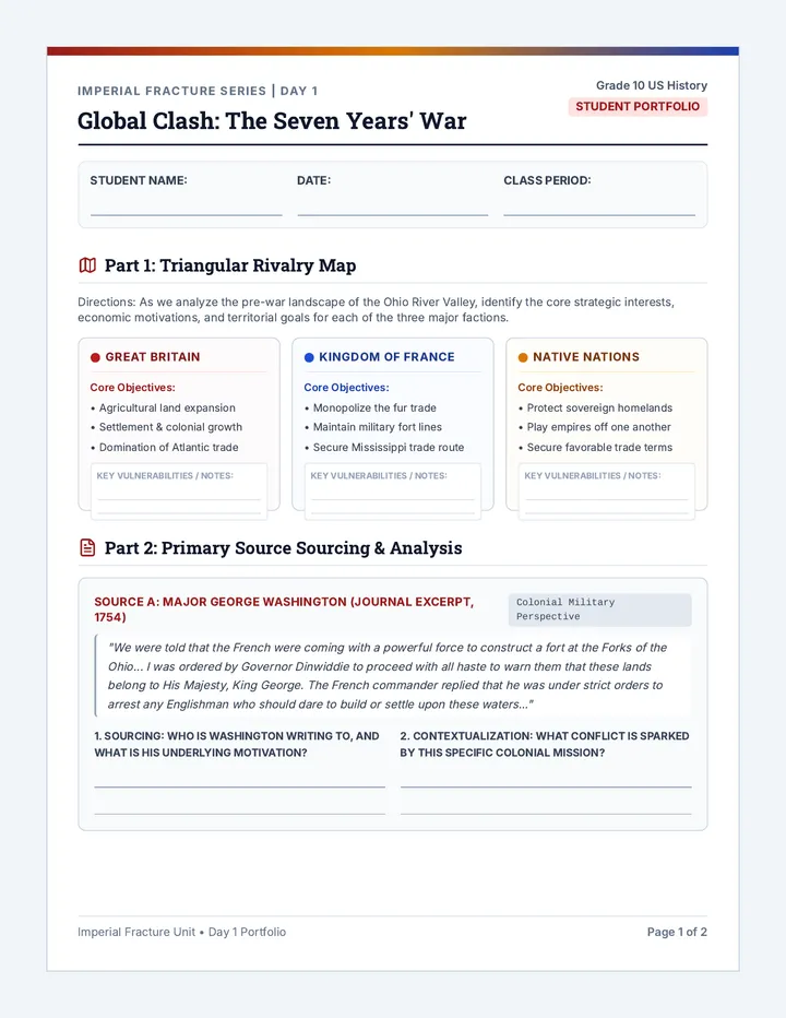 Global Clash Student Portfolio