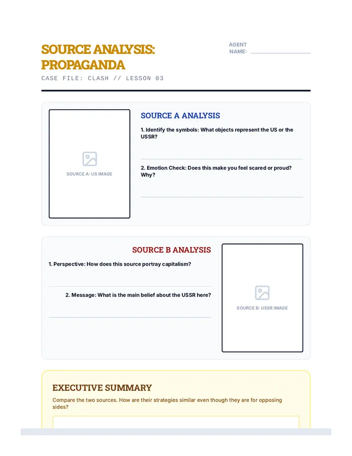 Ideology Clash Propaganda Analysis